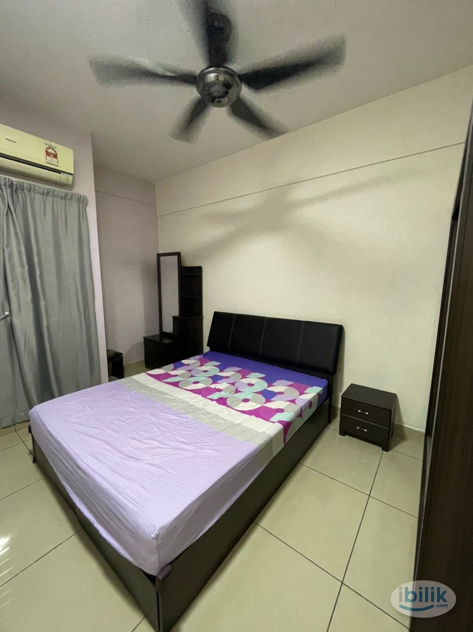Master bedroom c/w bathroom for rent near MRT Kepong Baru - Image 5