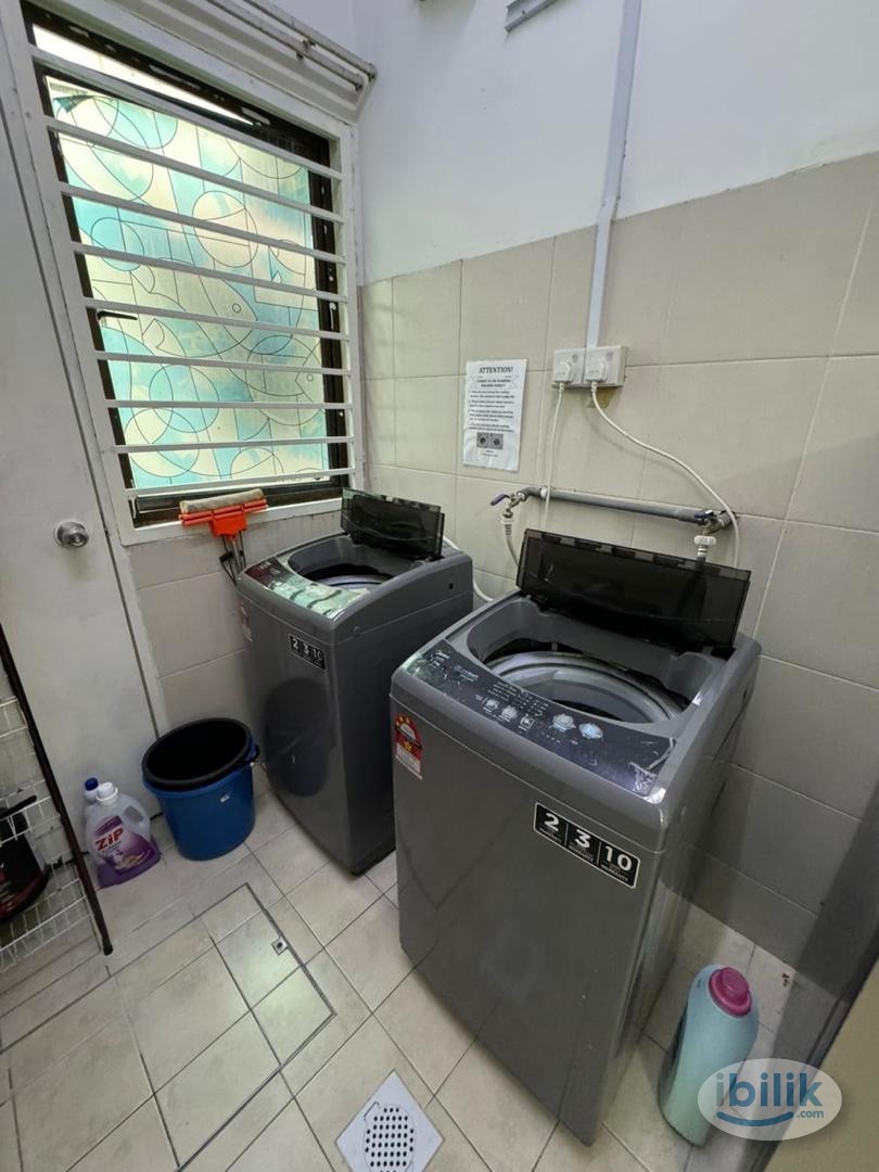 Low Depo 🛌 Room Rent with Air-Cond @ Setia Indah near Setia City mall - Image 1