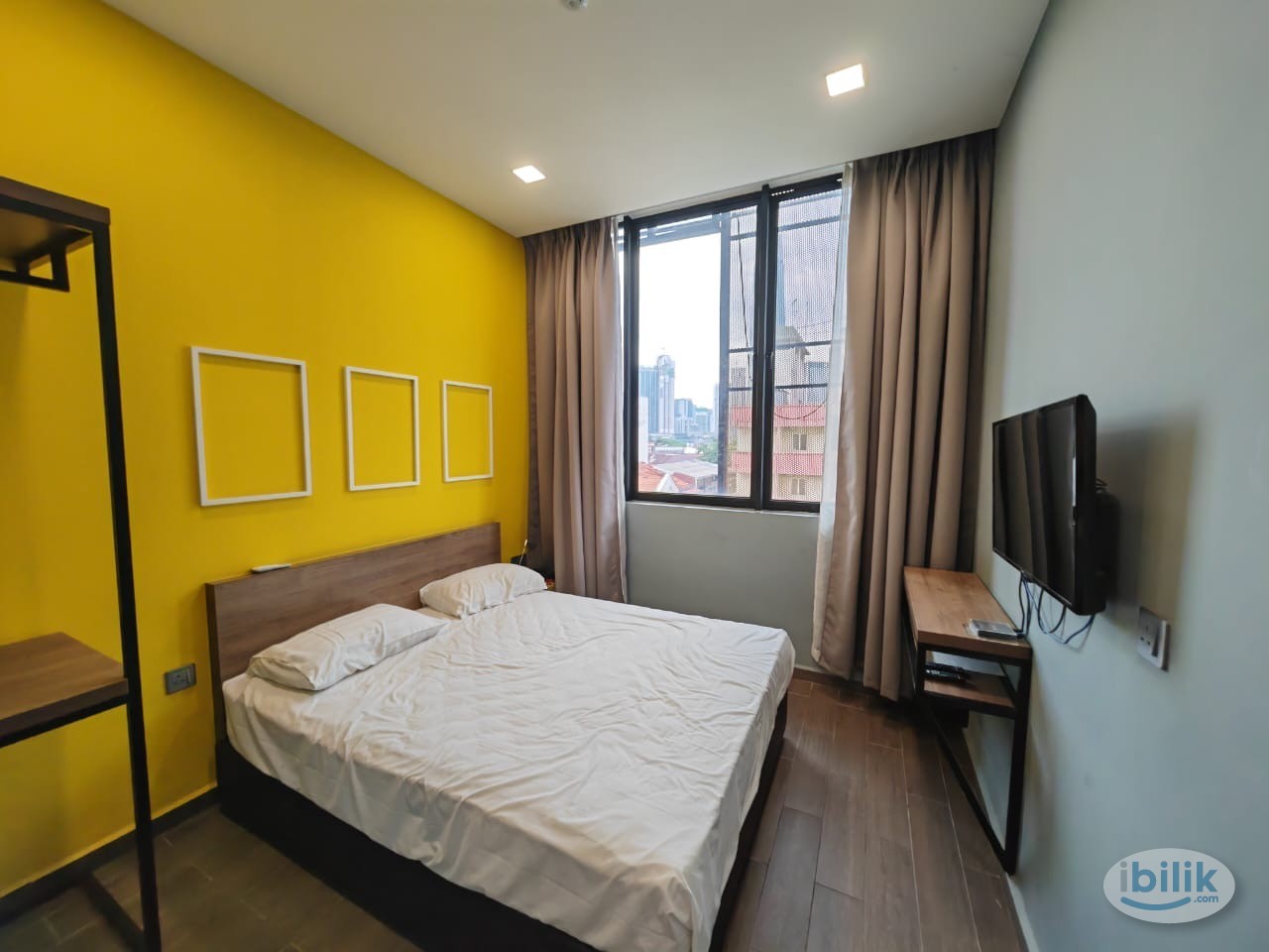 Easy Travel to Bukit Bintang❗️5 Mins Walk to LRT Pudu❗️Zero Deposit Private Room Queen Bed❗️ - Image 1