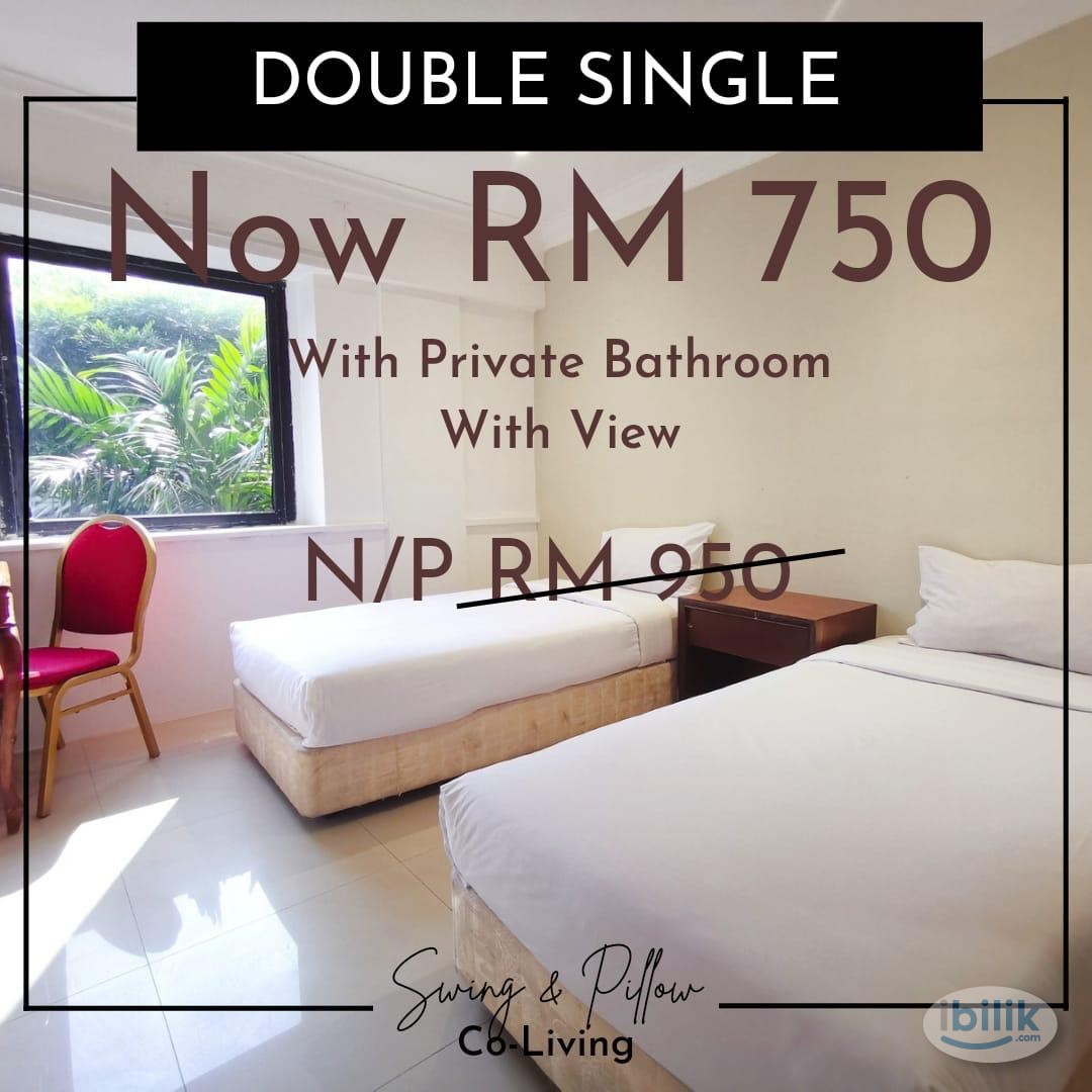 Walking Distance to LRT/MRT Plaza Rakyat❗Limited Promotion Couple Master Room❗Zero Deposit❗ - Image 4