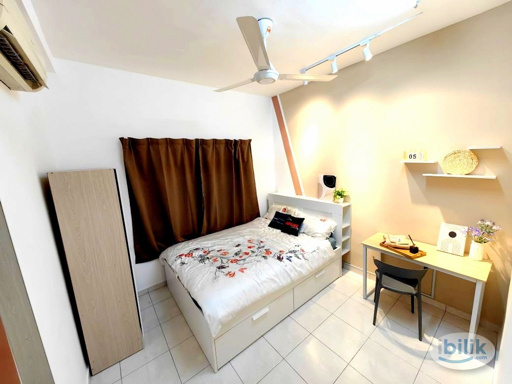 ✨LRT (500m) ✨ FEMALE ONLY 📢  Desa Impiana Condo, Taman Puchong Prima - Image 1