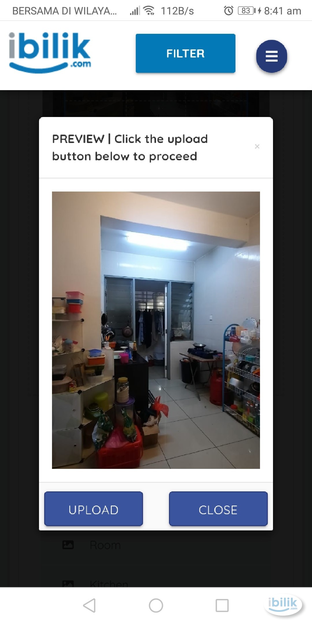 Bilik Master di Rafflesia Condominium, Sentul (kongsi 4 orang) - Image 5