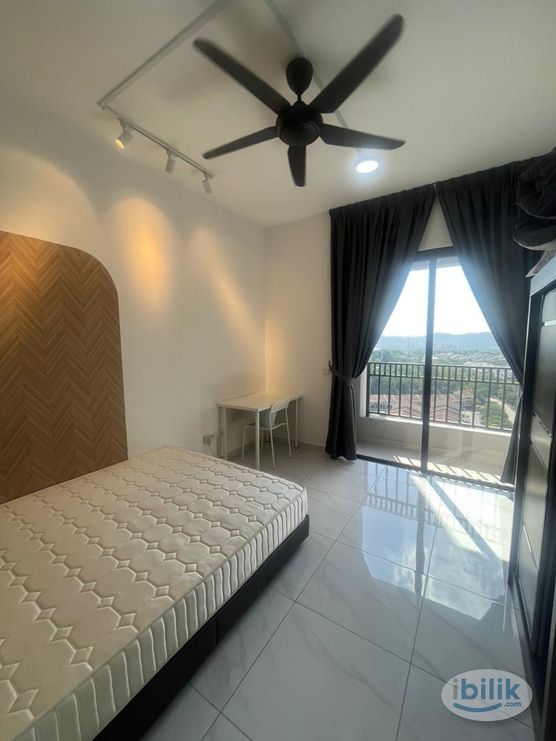 Fully Furnished Middle Room with Balcony at Equine Residence Link with Aeon Mall - Image 1