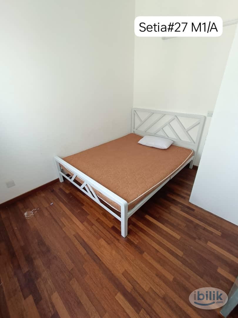 💥COUPLE ROOM💁‍♀️💁‍♂️🎁QUEEN SIZE BEDROOM FOR RENT AT SETIA UTAMA 🎁 - Image 1