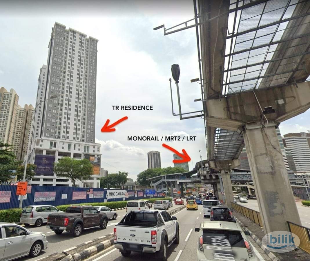 LRT,MRT,MONORAIL,BUS STATION walk ONLY 1 Min 50meter ***DUAL KEY*** - Image 2