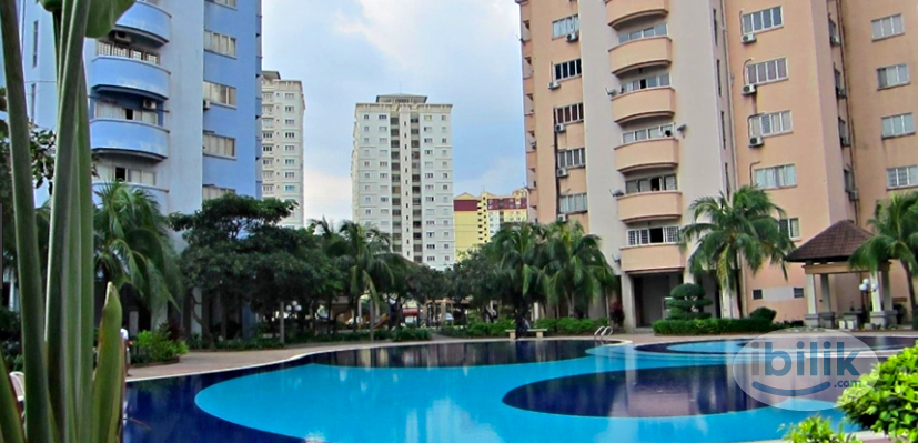🔥Queen Size Bedroom,10min walk to BRT, Fully Furnished🔥Ridzuan Condominium, Bandar Sunway - Image 4