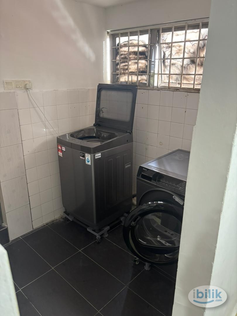 🎈🏡NICE AND COZY ROOM IN SERI KEMBANGAN🏡🎈🎈🛀🏼PRIVATE ROOM ONLY @RM512🎈🎈🚶🏻‍♂️WALKING DISTANCE TO MRT🚄🎈 - Image 4