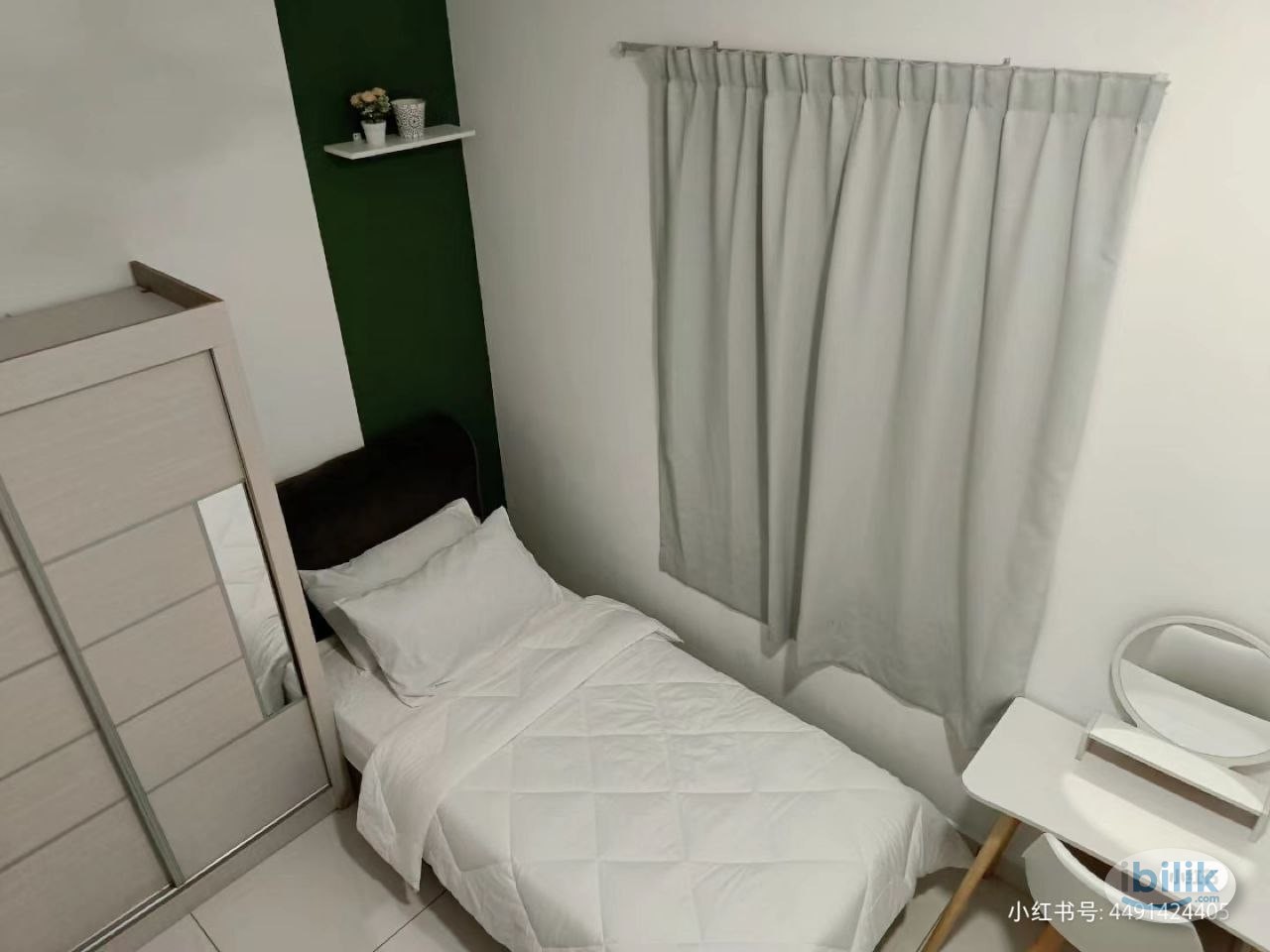 Available 1 Aug 2026 move in [👩🏻FEMALE unit] Single Room @ Paraiso Residence, Bukit Jalil - Image 1