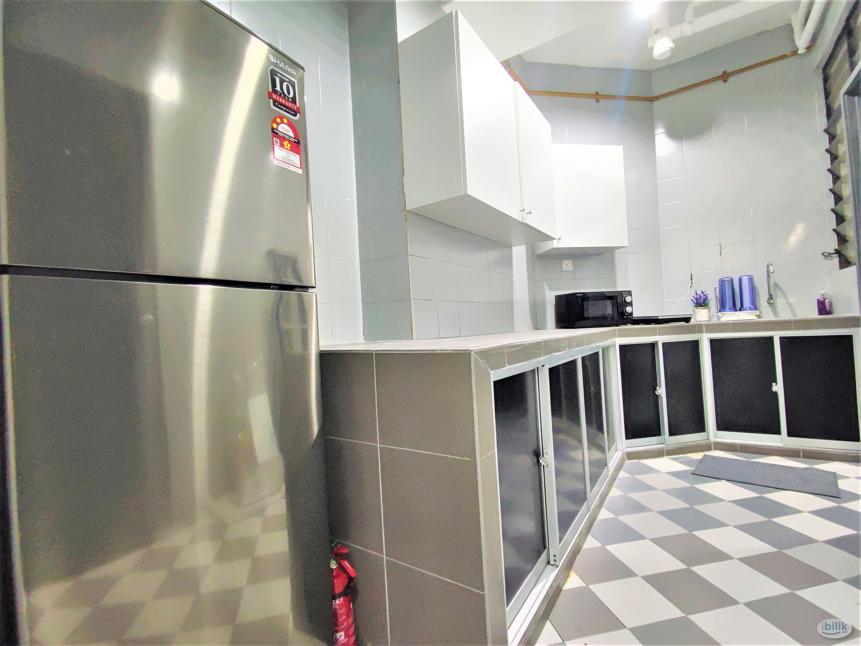 🔥2min walk to LRT/KTM, Sunway Putra Mall, Queen Size Bed Room🔥 Villa Putera, Putra - Image 2