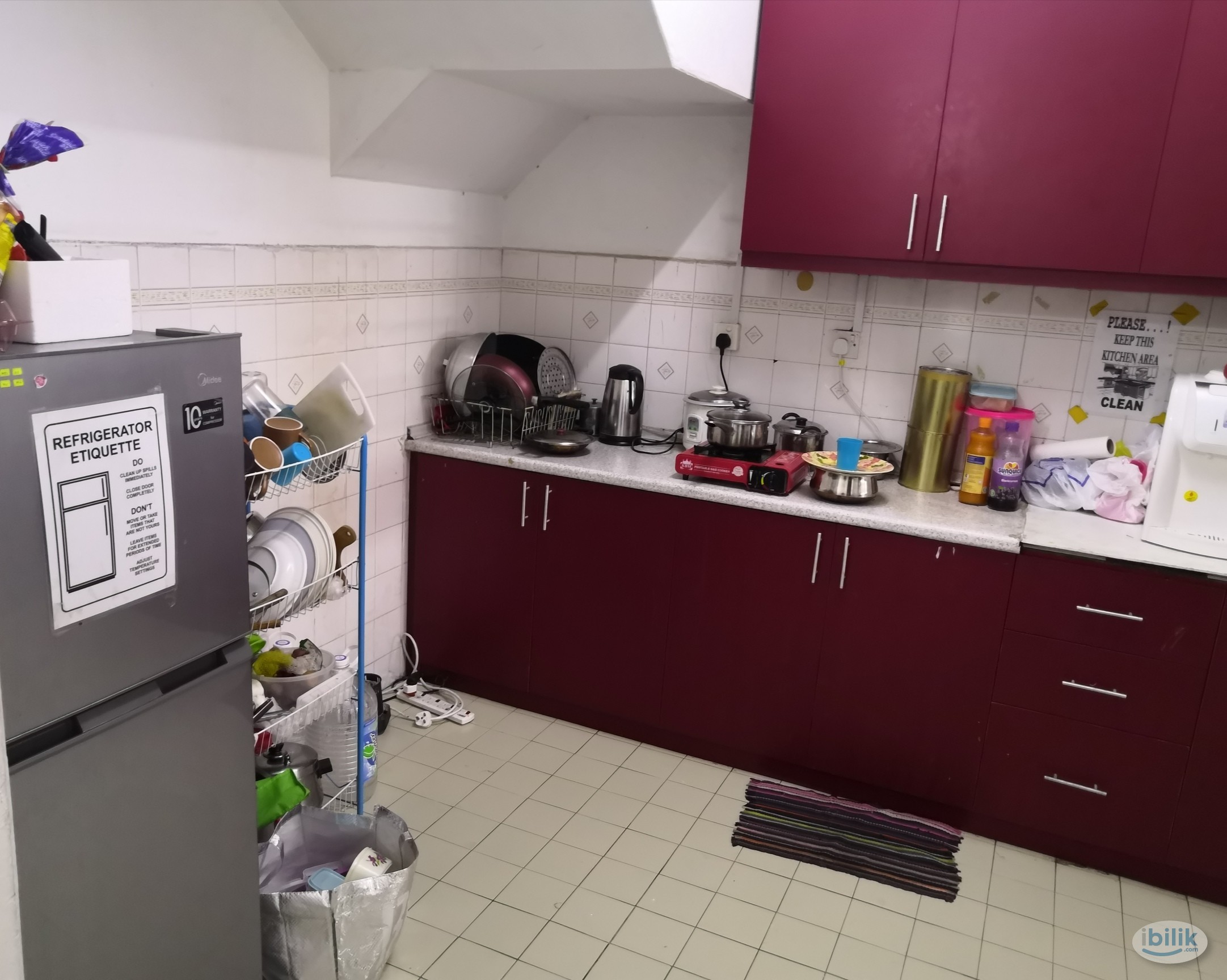 💥✅Private Single Room for rent at USJ Subang Jaya, 🚄5min walking to USJ LRT / Summit USJ / Damen USJ - Image 2