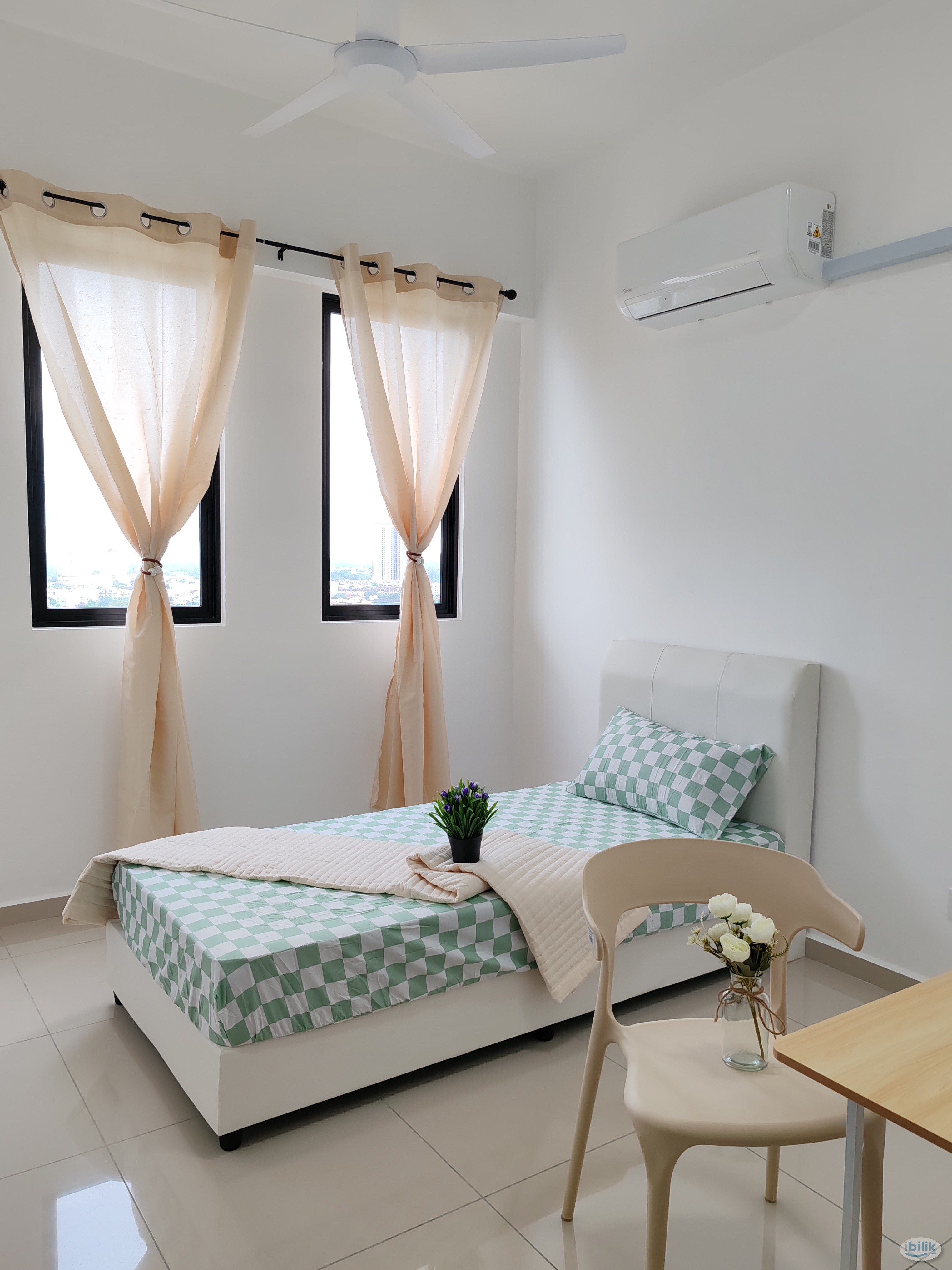 Renovated Middle Room at Marc Residence Bukit Mertajam near Icon City, Hospital Bukit Mertajam, Bukit Minyak - Image 2