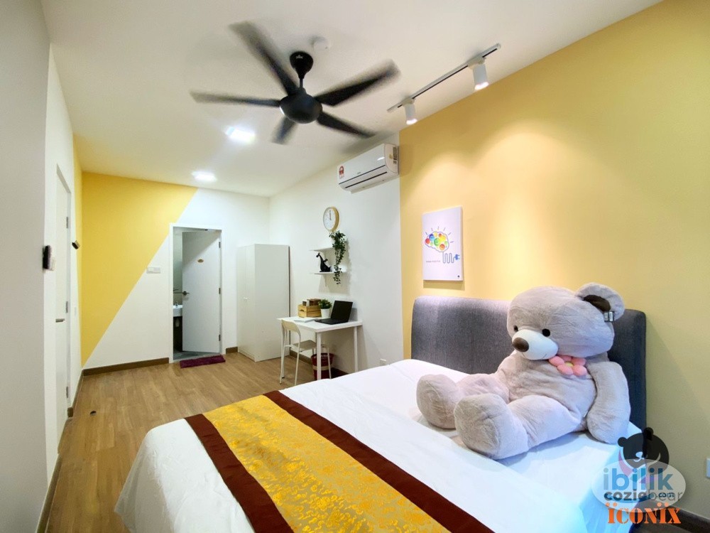 MASTER ROOM FOR RENT FULLY FURNISHED @ ARATRE RESIDENCES AT ARA DAMANSAR - Image 1
