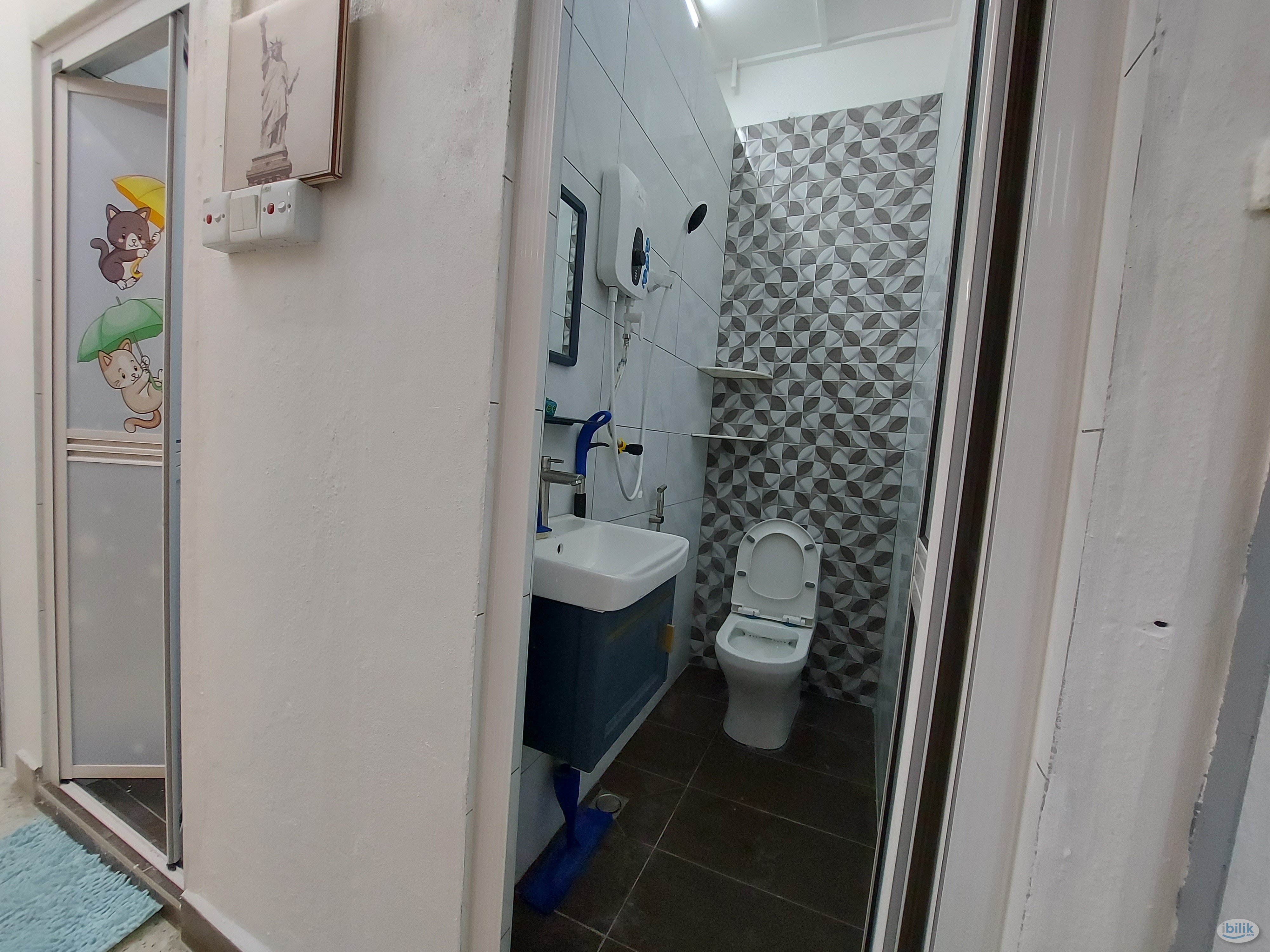 Female AC Room❤️Sunway Medical S.Jaya Perai💯Parking Wifi Utility Landed - Image 4