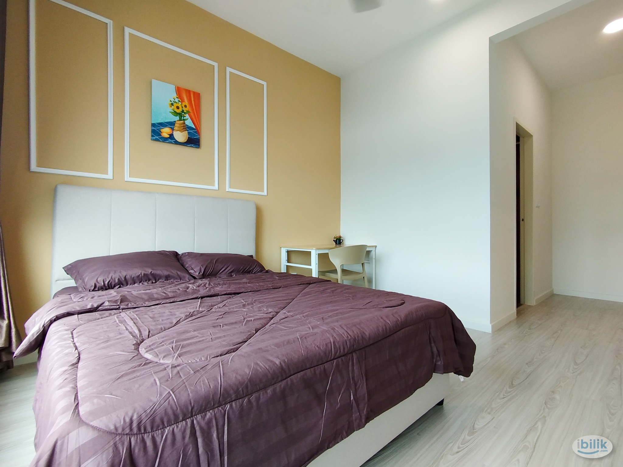 LOW DEPOSIT ‼️All male (Master Room A w toilet_Type E) WIFI AirCond Near MRT BUS  Meta Residences Putra Permai Puchong S - Image 2