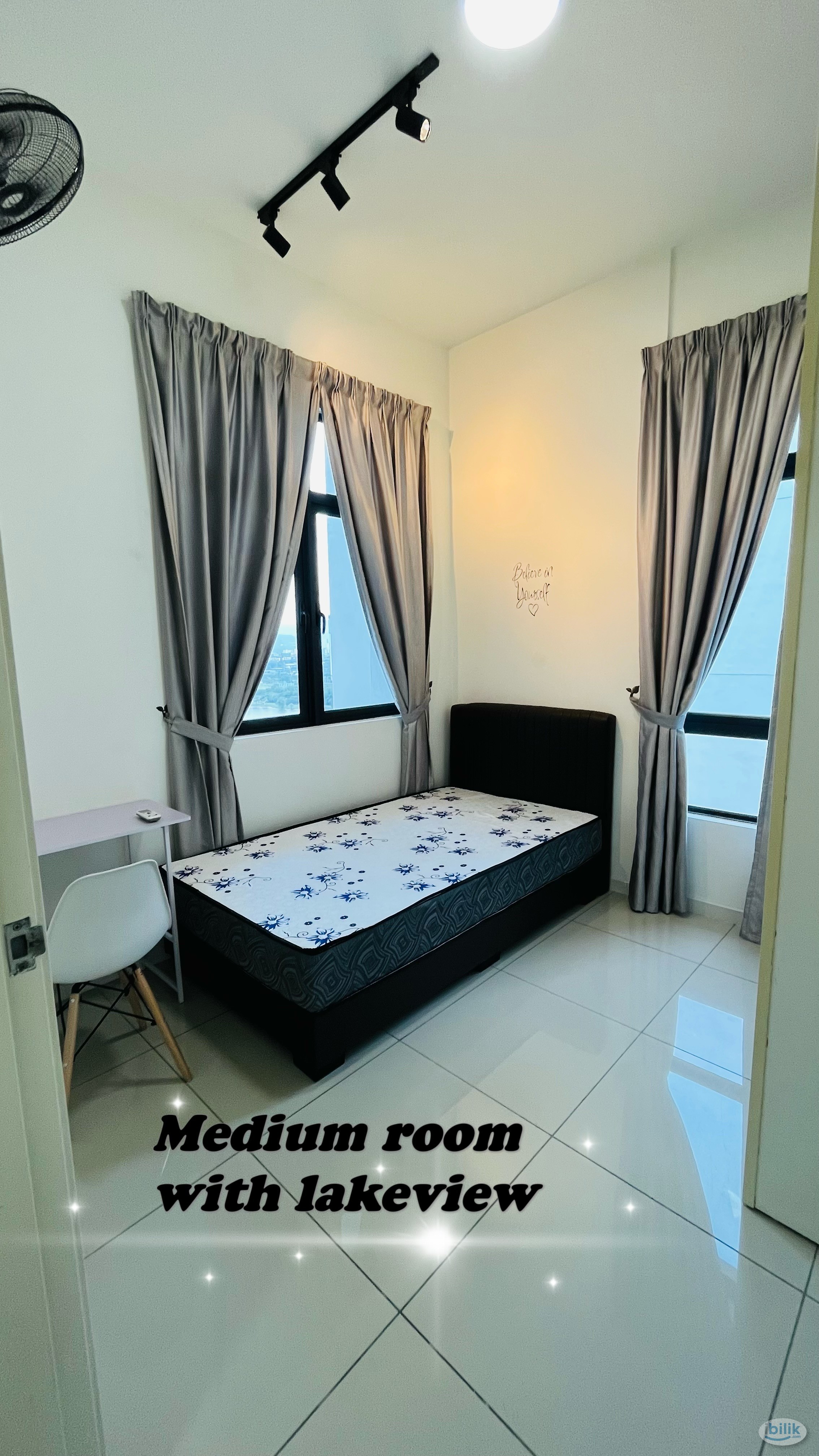 Middle Room with Lakeview at Fortune Perdana Lakeside, Kepong - Image 1