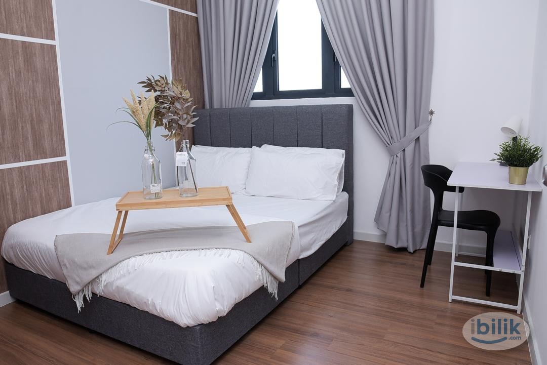 Medium room, fully furnished, near LRT MRT - Image 1