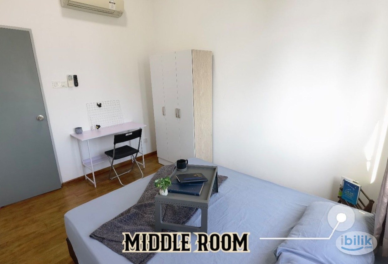 Jelutong Bukit Dumbar Middle Room Full Furnish Near Georgetown D'Mansion, Gelugor - Image 2