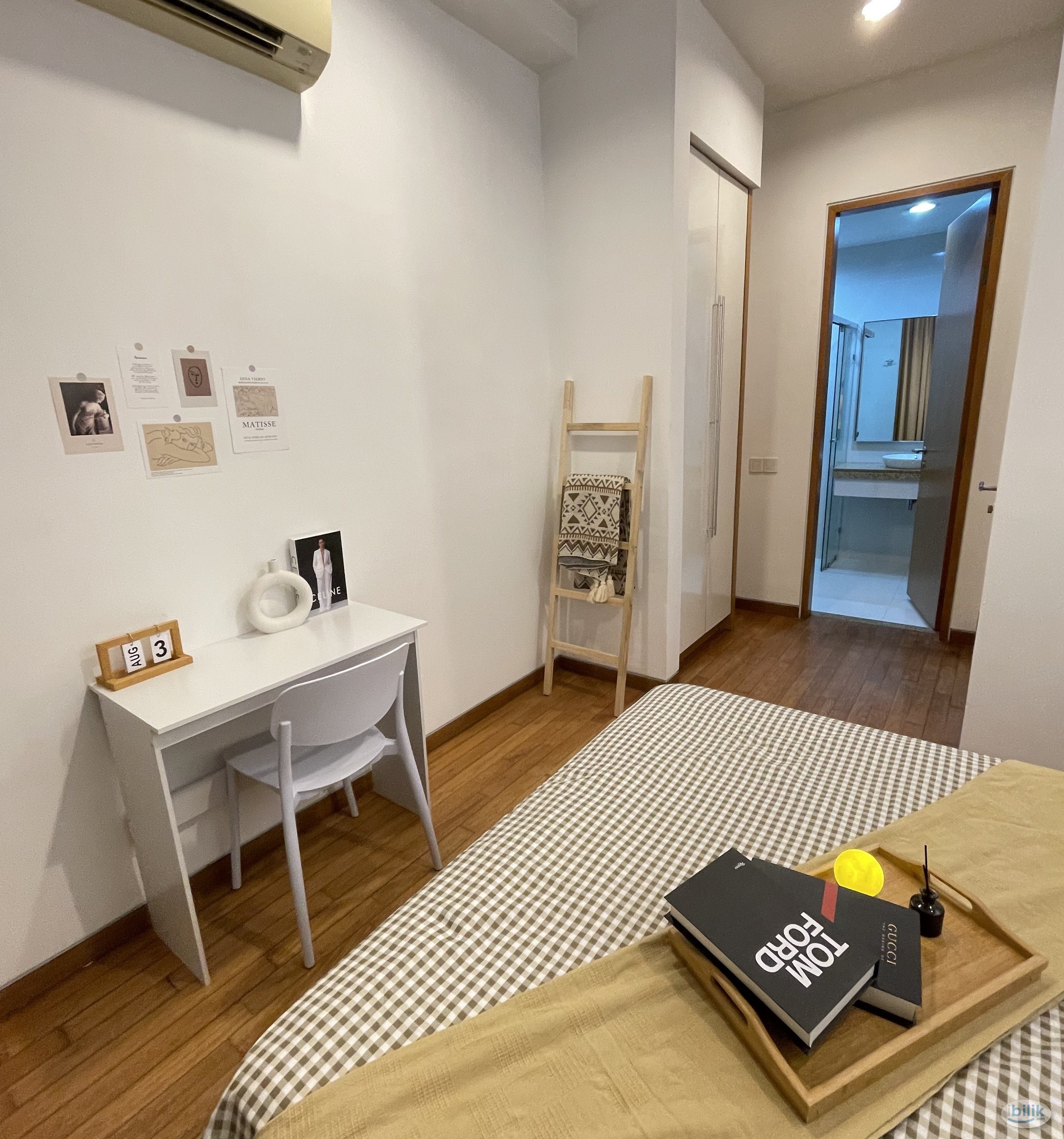 MRT LINE SINGLE ROOM FOR RENT *New Unit - New Furniture - ID Furnished* - Image 3
