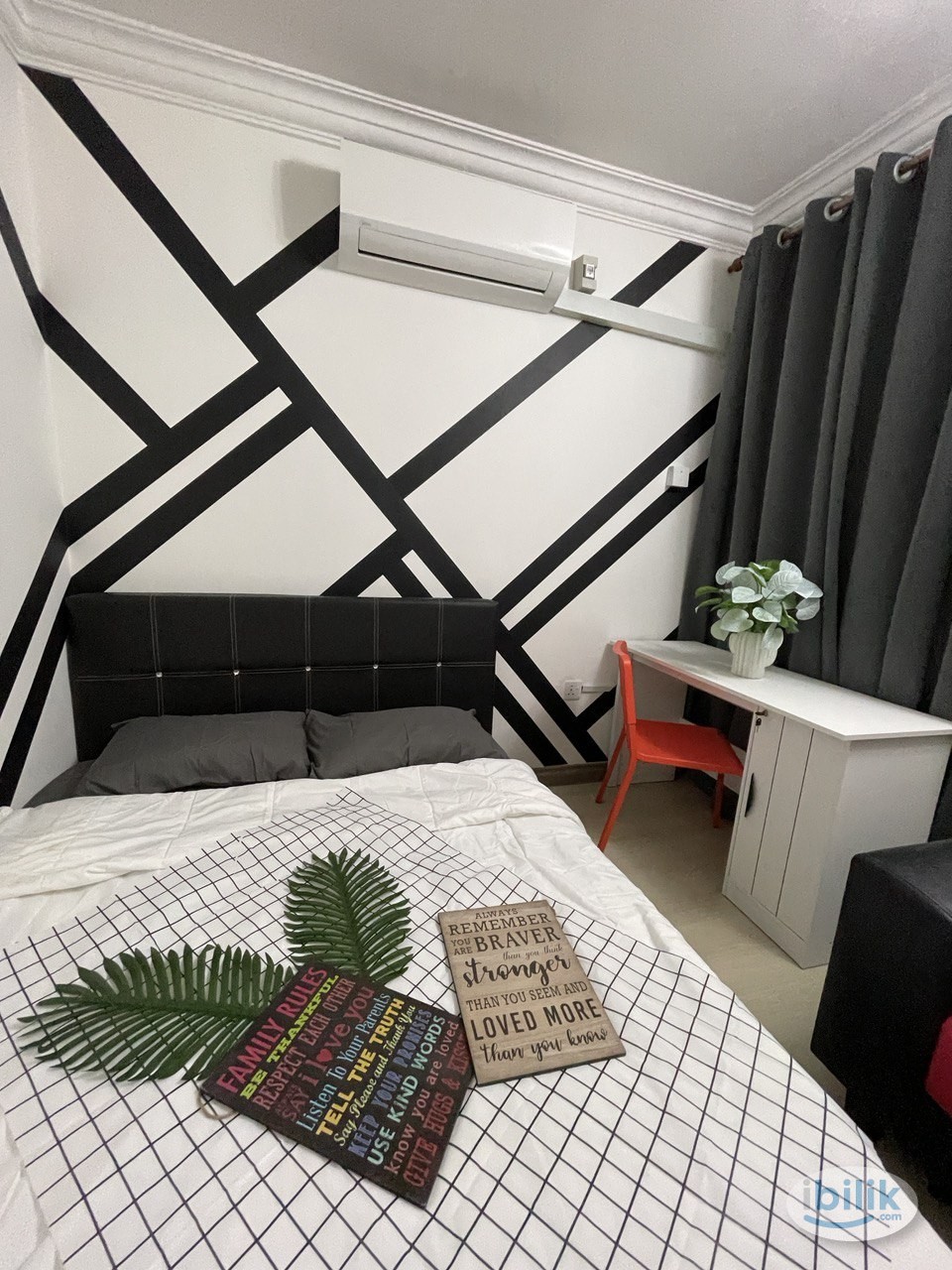 SiNGLE & PRIVATE ROOM FOR MALE WITH AIRCOND, 10 MIN TO KOTA DAMANSARA - Image 1