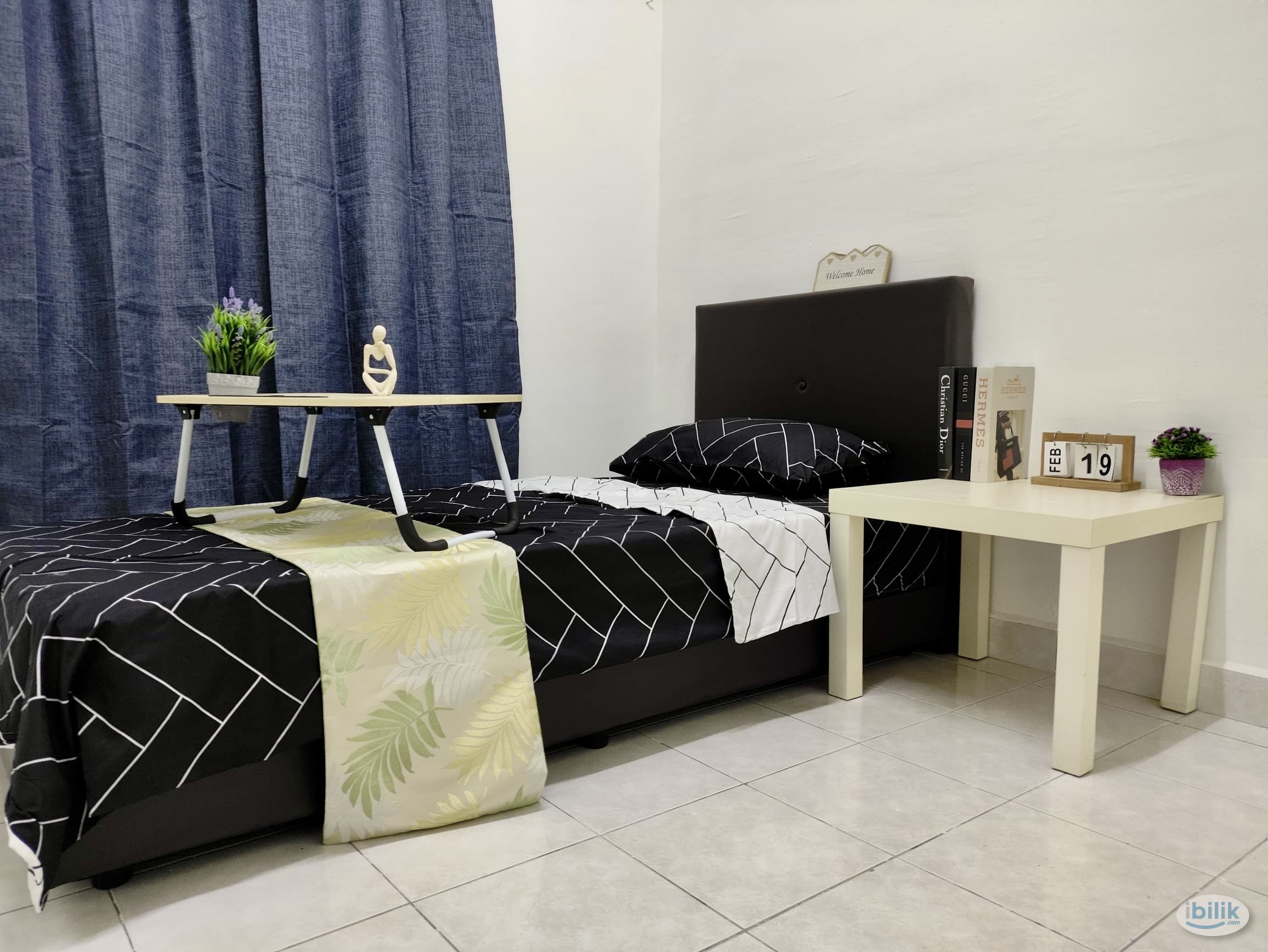 🔥(1 BULAN DEPOSIT) RM400 Melayu Bilik Single Besar Non Sharing @ Flora Damansara, Damansara Perdana - Image 1