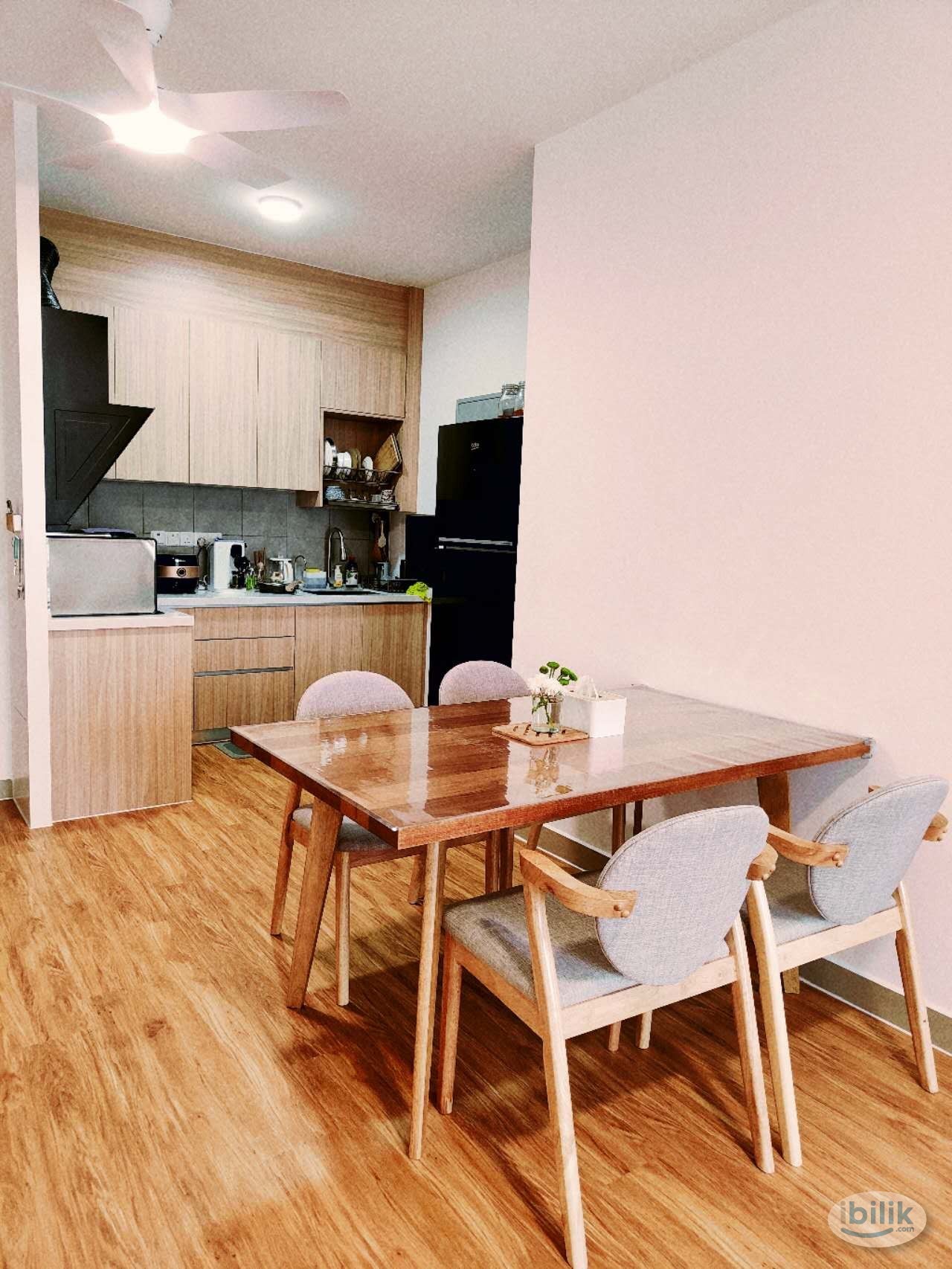 🍀 MUJI Single Room *High Floor Block A* *No Partition* - Image 3