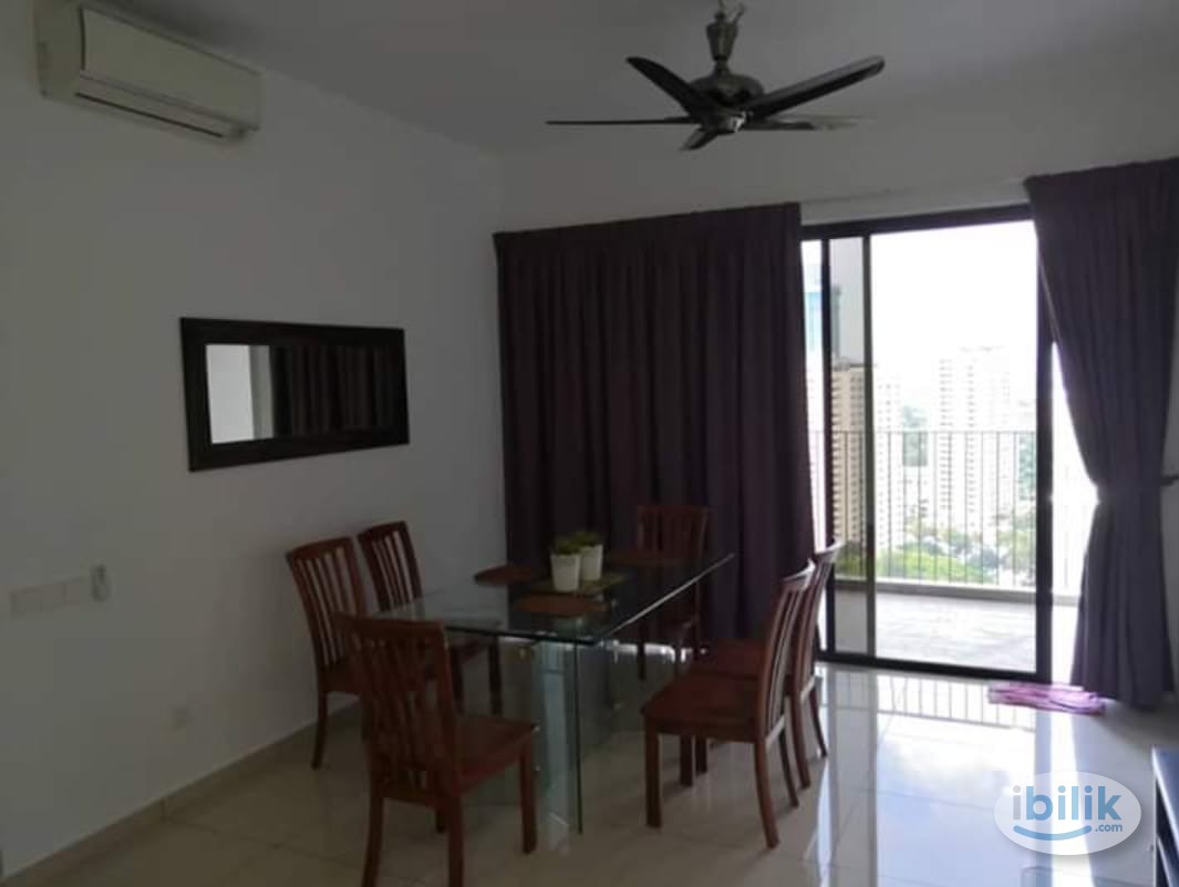 NON PARTITION, FREE WIFI+UTILITIES, Middle Room at The Rainz, Bukit Jalil - Image 4