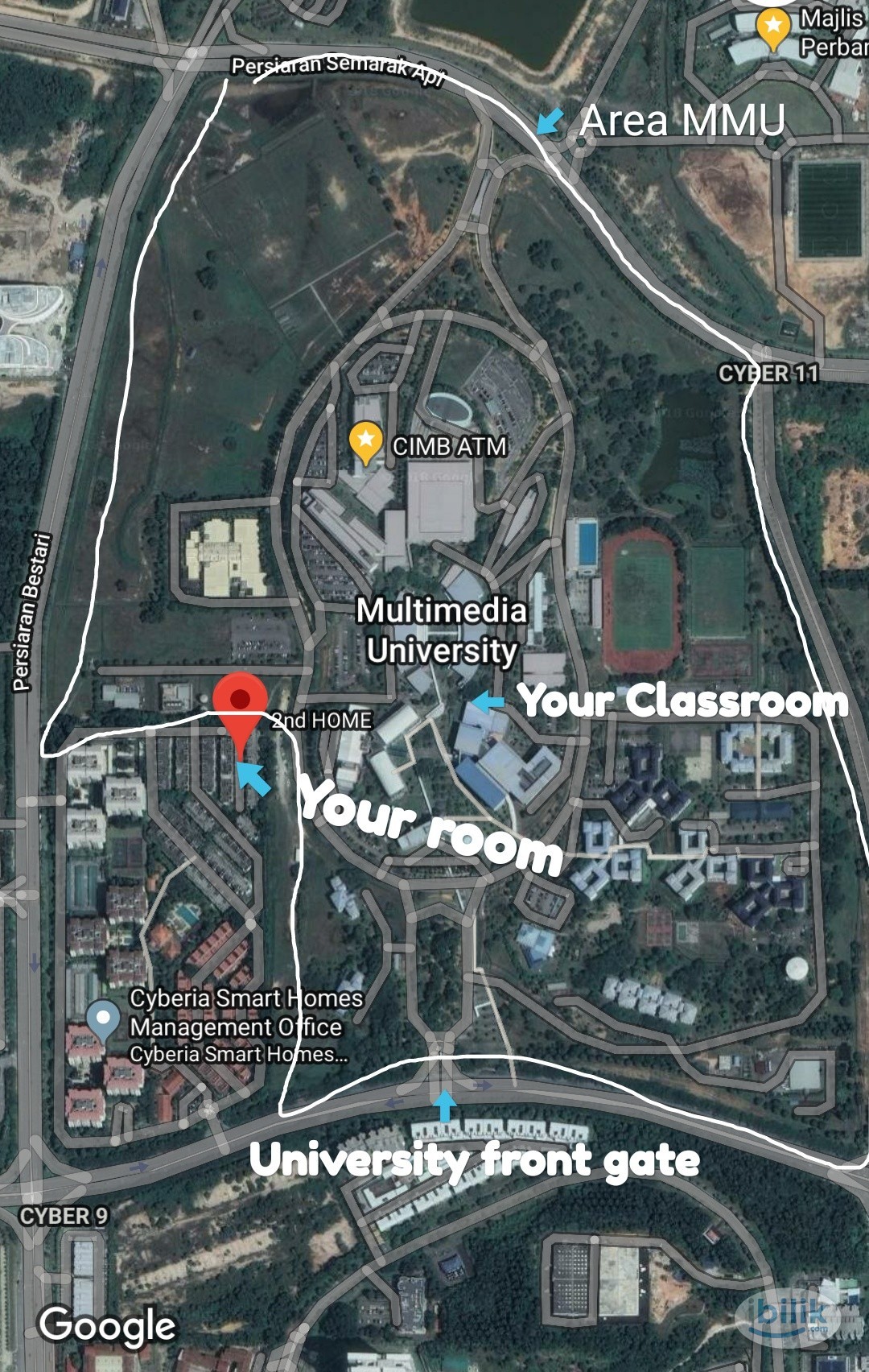 Single/ middle Room at Cyberia SmartHomes, Cyberjaya - Image 4