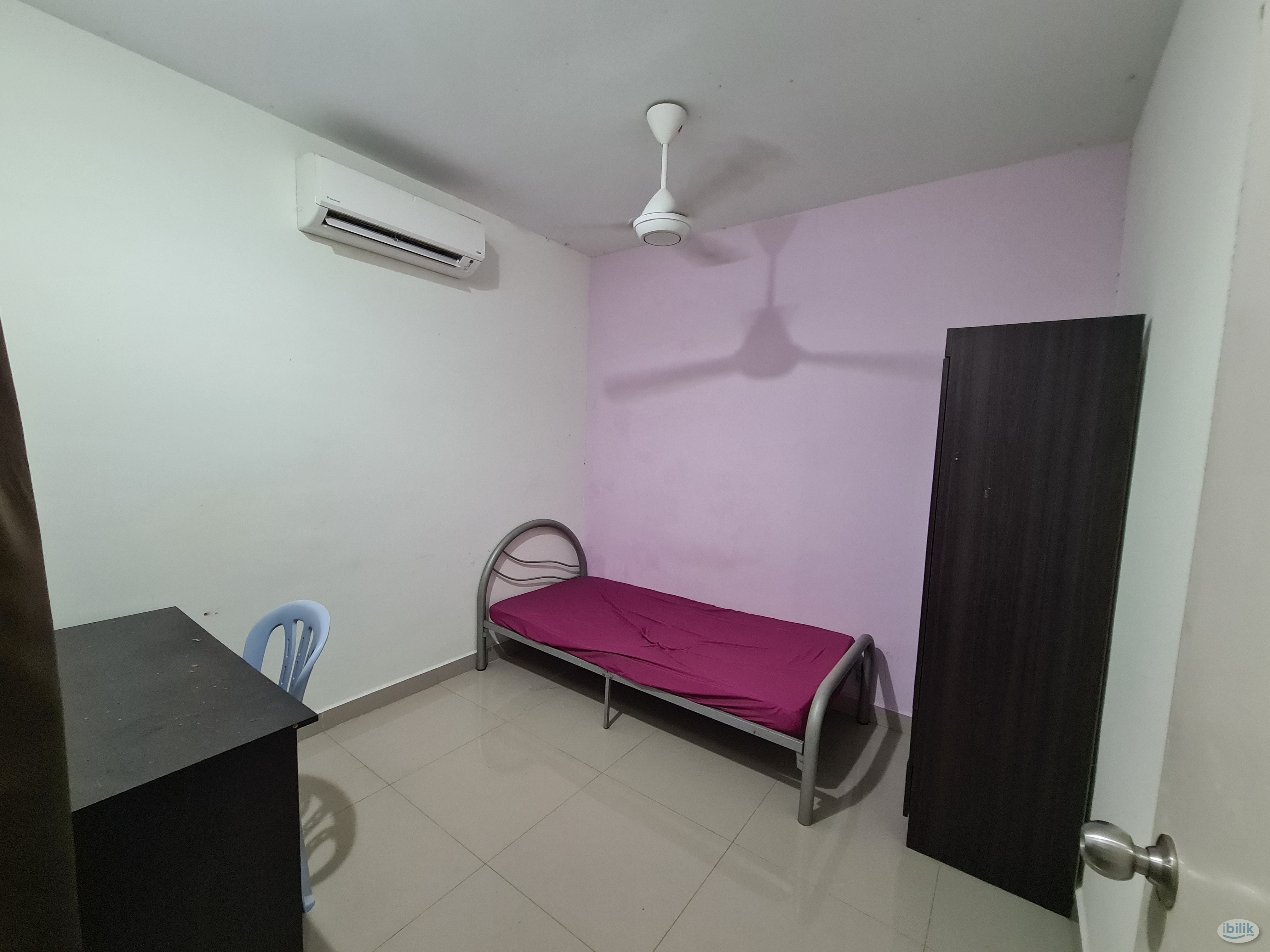 KL Taman Connaught Chinese Tenant Room with Aircond for Rent RM480, Free WiFi, near UCSI & MRT Connaught - Image 1