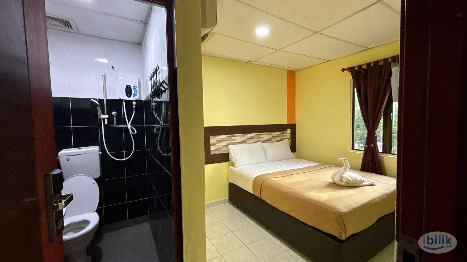Bilik Sewa Murah Skudai Johor ( Private Bathroom) RM570 no window RM600 window - Image 1