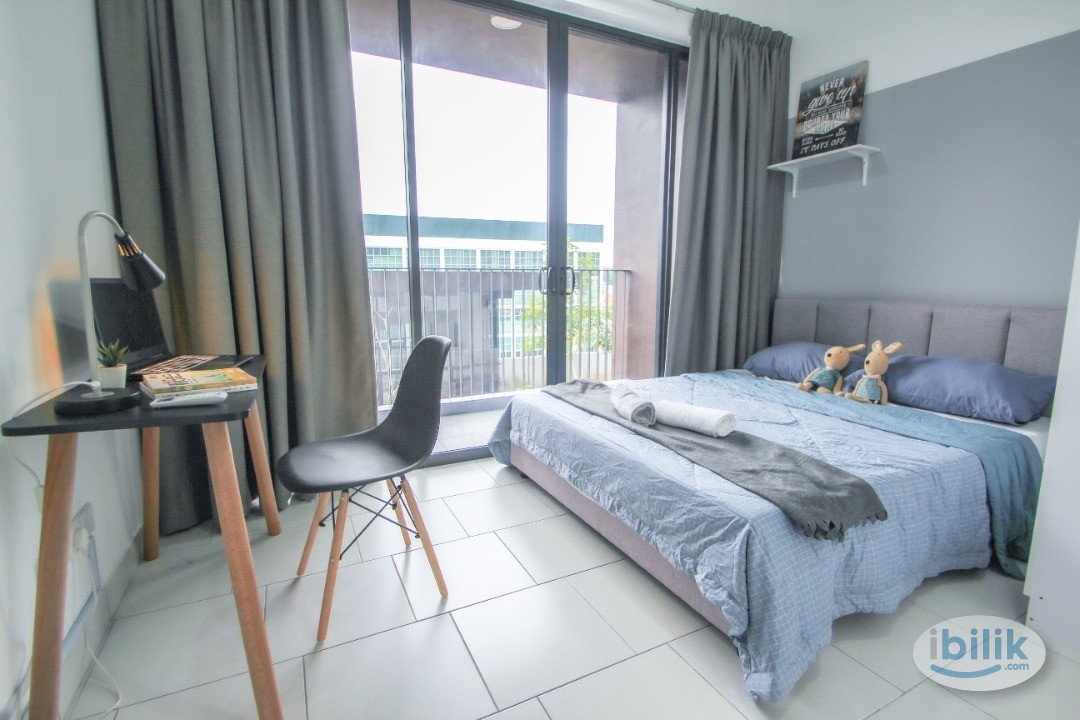 [FEMALE UNIT] Balcony room (partition) with Aircond for rent at Astetica Residence - Image 1