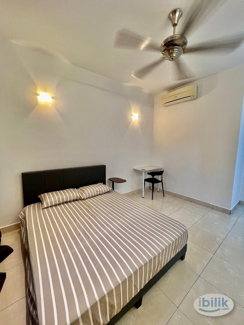 Master Room Queen  @ Casa Indah 1 @ Keyless Room to Rent @ Smart Lock Room & Main Entrance @ Newly Furnished @ Immediate - Image 5
