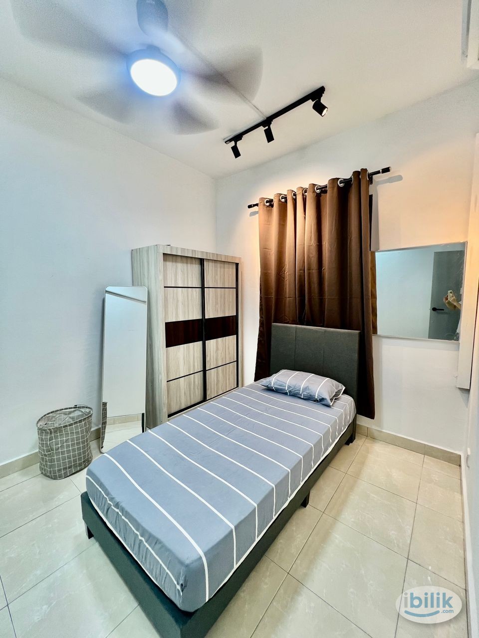 Newly Furnished Medium Single Bedroom to Rent @ Casa Indah 1 @ Keyless Room @  5 mins walk to LRT @ Smart Lock Room & Ma - Image 4