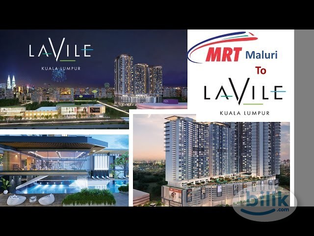Single Room at Lavile, Taman Maluri Cheras Next to Aeon MRT LRT - Image 4