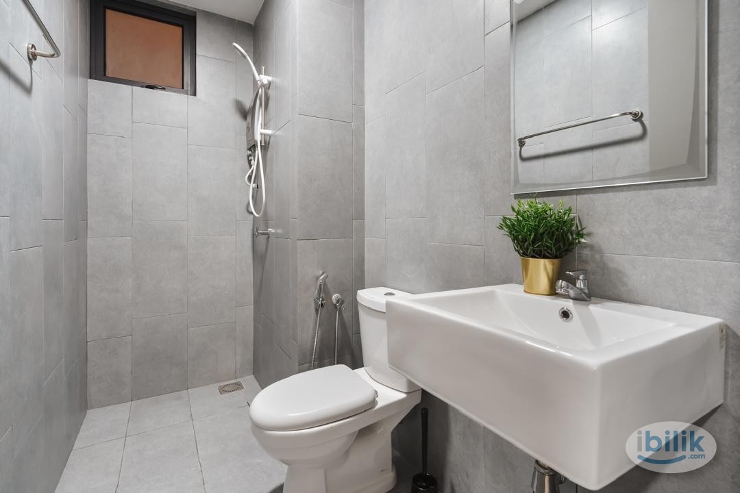 No mix gender unit, fully furnished, rental inc utilities, near LRT MRT - Image 4