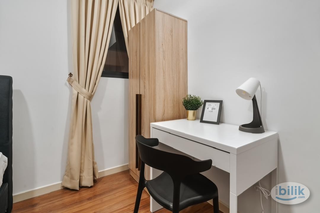 No mix gender unit, fully furnished, rental inc utilities, near LRT MRT - Image 3