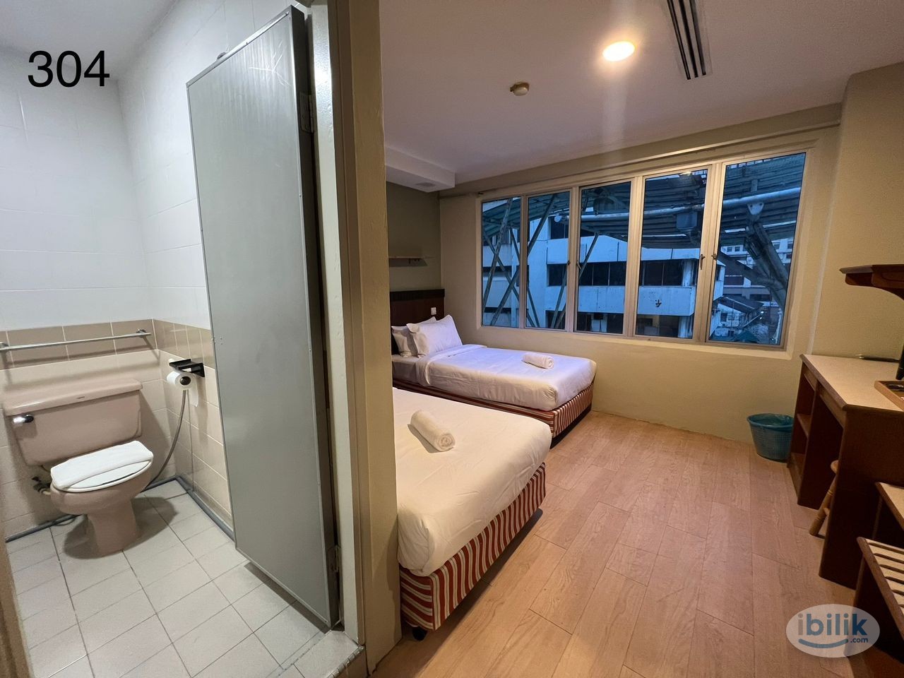 Zero Deposit Fully Furnish Master Room at Petaling Street, Pudu ChinaTown Hotel room for rent near to LRT MRT Pasar Seni - Image 4