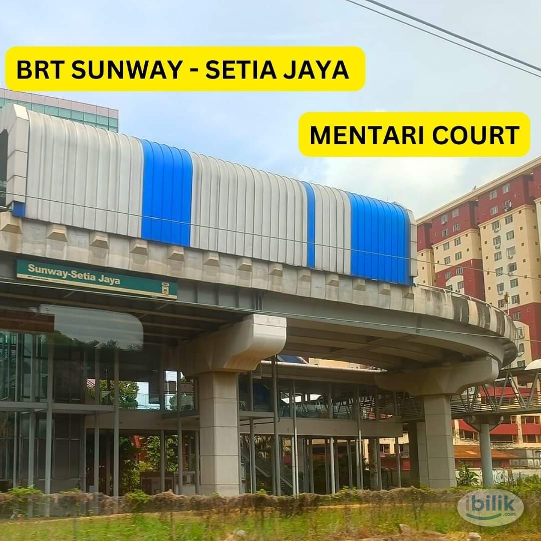 Bilik Sewa Non Sharing Bdr Sunway PJ (Dekat dgn BRT & KTM) - Image 3