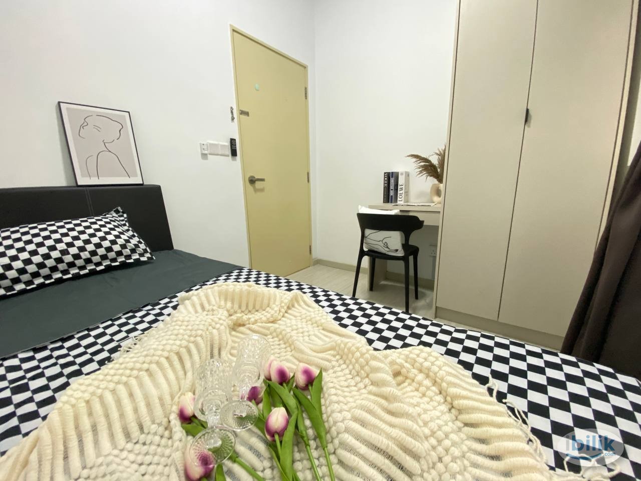 【Female unit🔥】LAST SMALL ROOM |The Hamilton Wangsa Maju |📌KELANA JAYA LINE⭐ [Sri Rampai LRT]⭐ |15min to kl area |20min t - Image 1