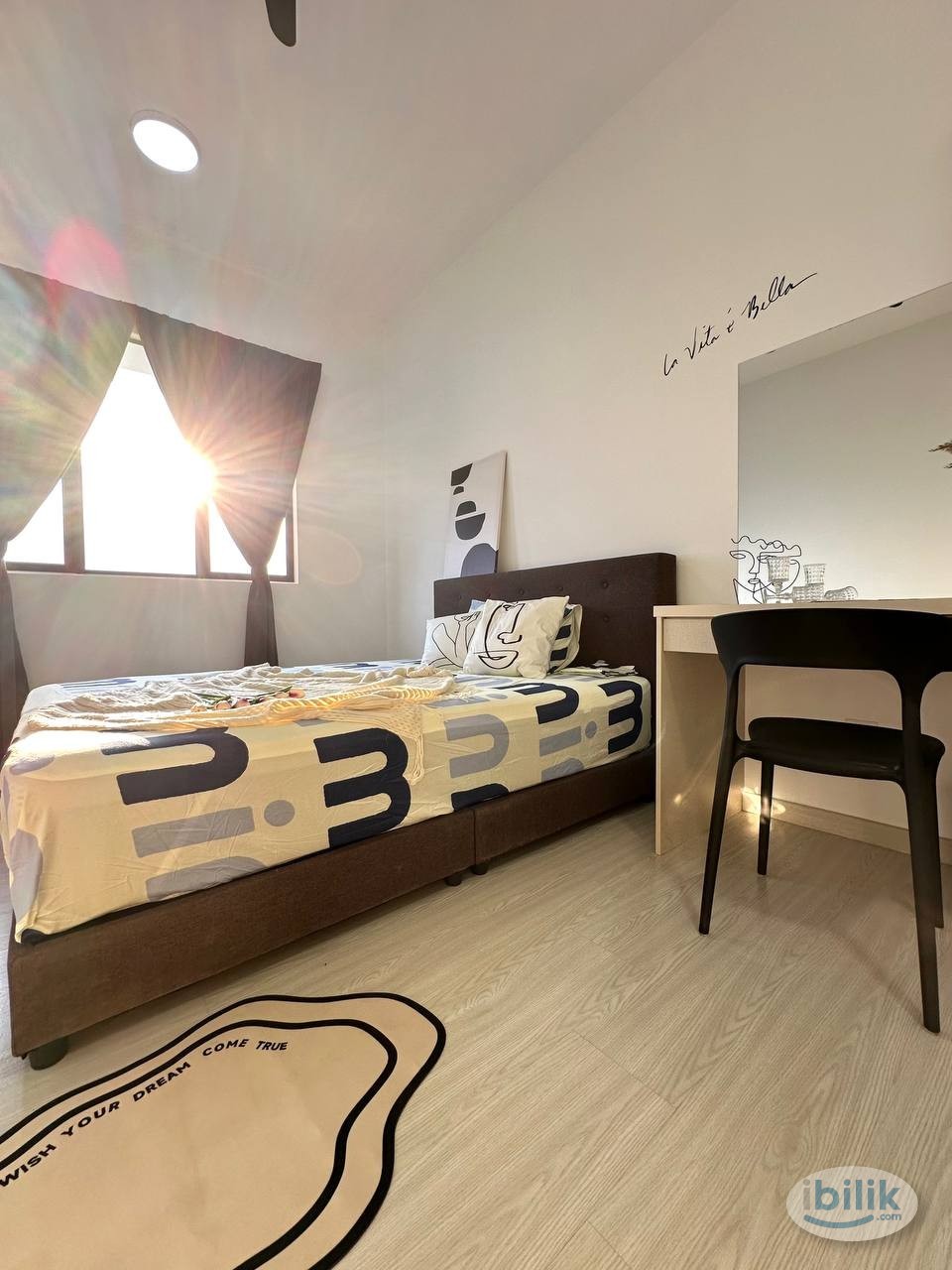 MUST VIEW‼️‼️【FREE PARKING】Master room own toilet |GIRLS UNIT |The Hamilton wangsa maju |  [ LRT LINK BRIDGE]| SRI RAMPA - Image 1