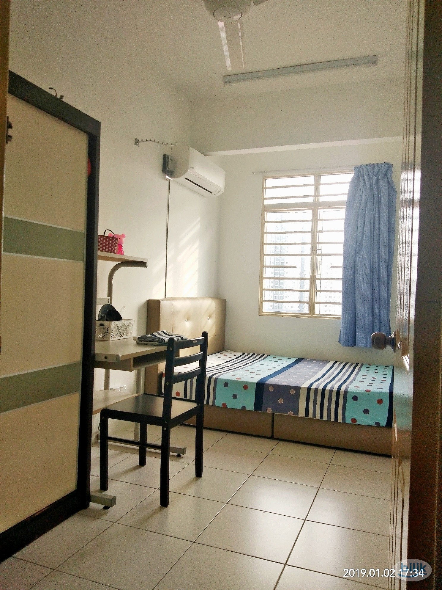 ☞ Rental MEDIUM AIRCOND Room Jelutong 出租单冷气中房间(日落洞) - Image 1