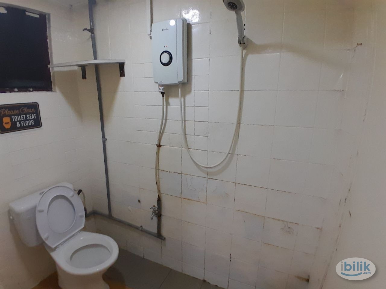 [Courtyard 3] 24 hours Free Aircond! Shoplot Single Room Share Bathroom Near Sunway Nexis, Giza, IOI Damansara - Image 4