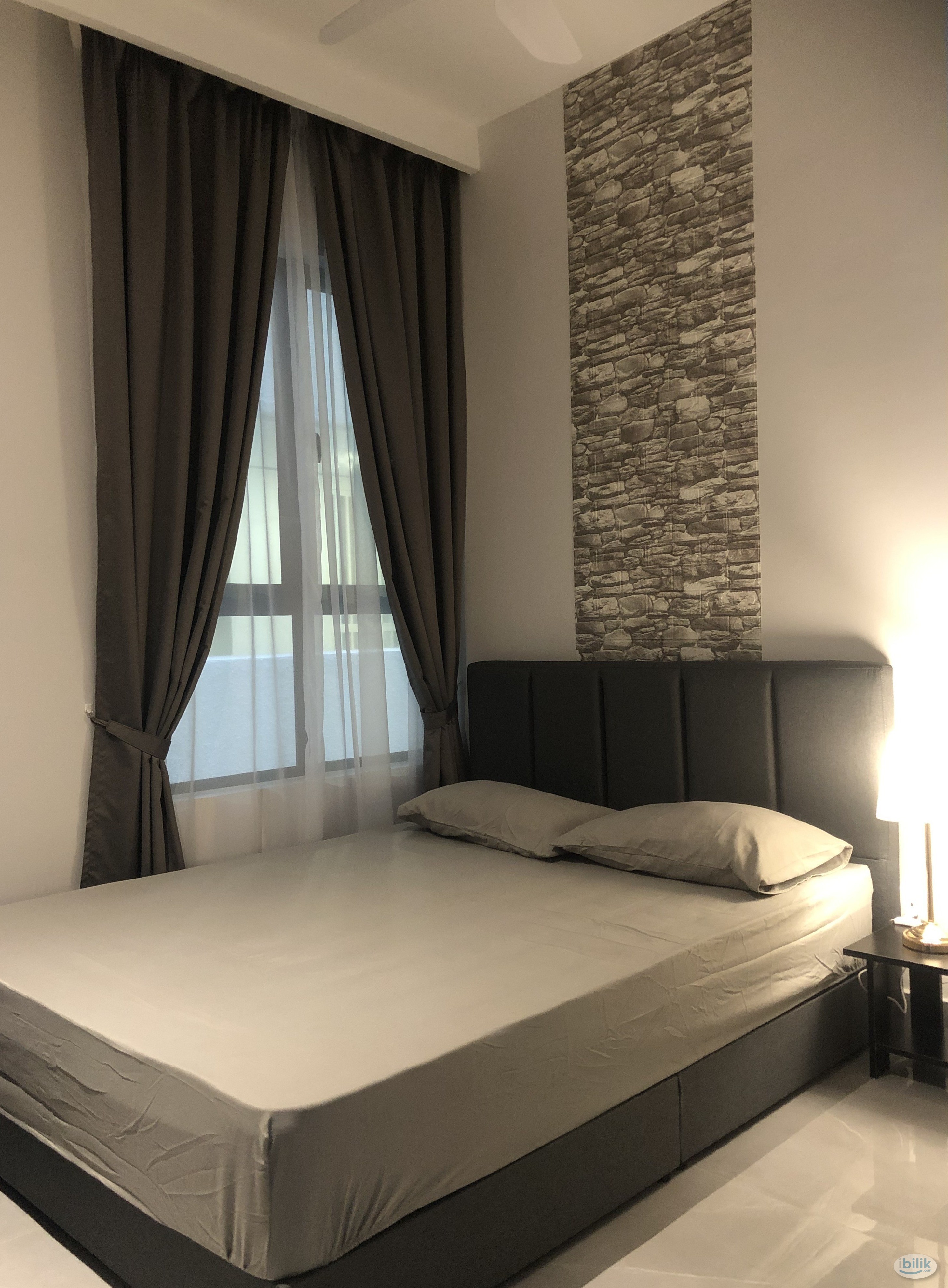 Small room for rent, for male only, at The Birch, near MRT Sentul West - Image 1