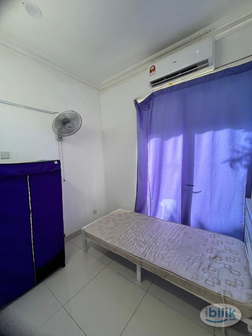 ‼️RM410 SAHAJA‼️SETIA  ALAM AIRCOND SINGLE ROOM FOR RENT🏠 🚗5 MIN DRIVING TO SETIA CITY MALL🎏🎏 - Image 1