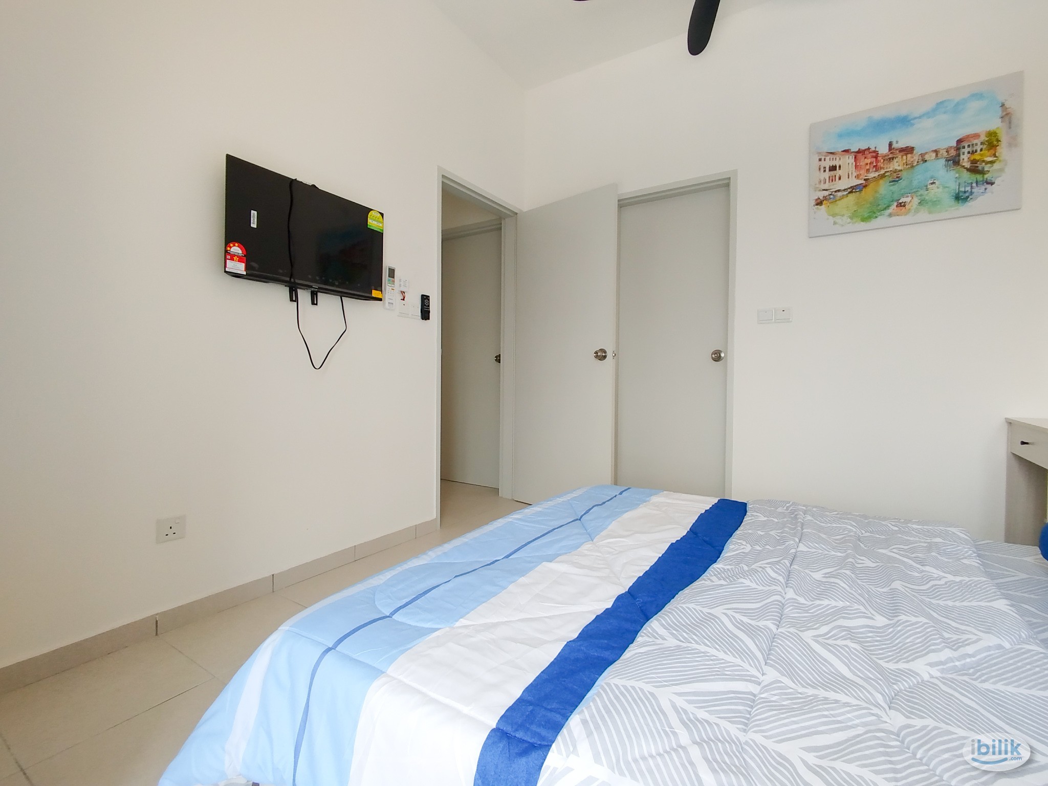 Low Deposit ‼️All Female (Master Room B w toilet) WIFI AirCond  Near LRT KTM BUS at Pixel City Bandar Sri Permaisuri Tun - Image 3