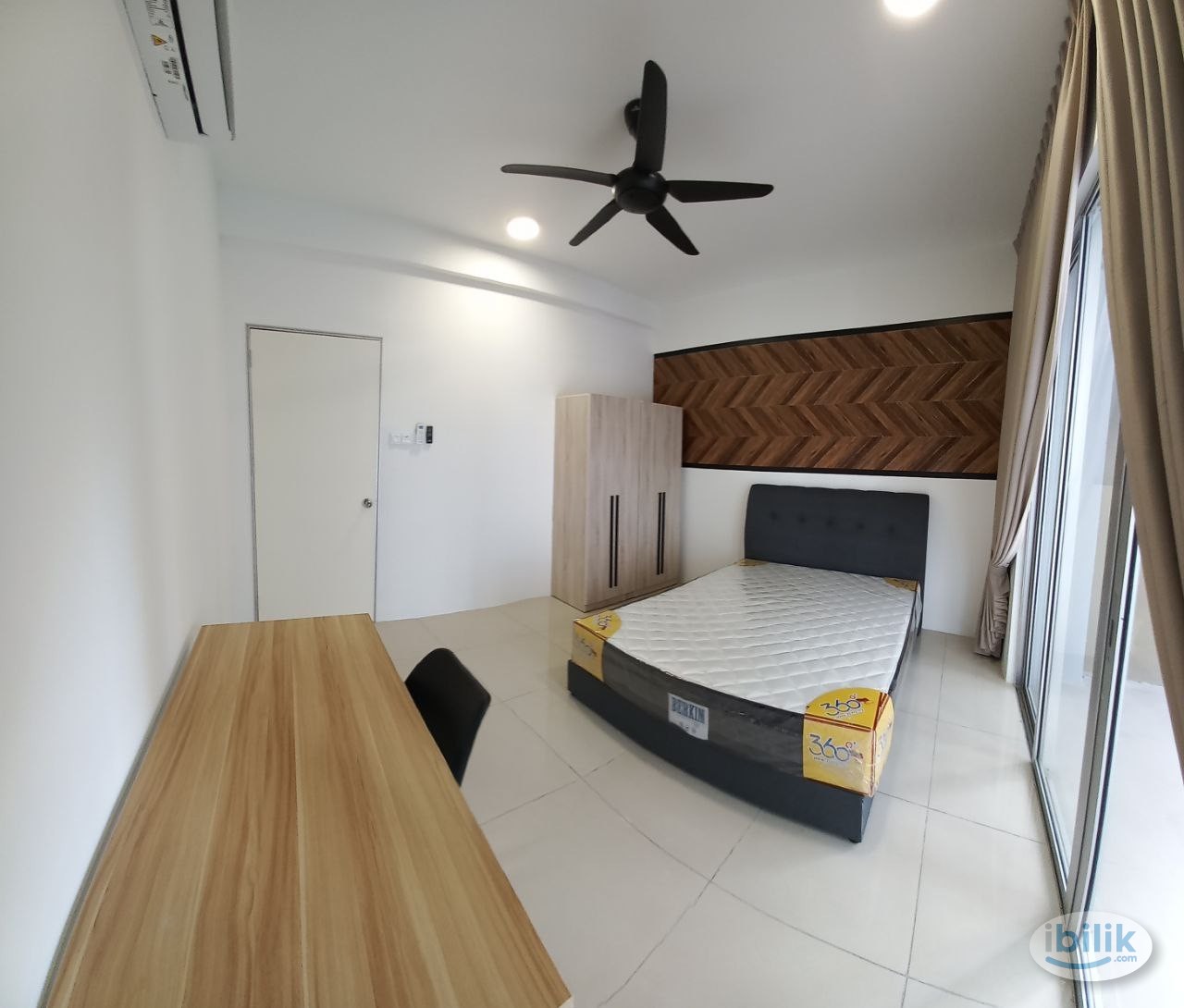 (FEMALE) BALCONY Room 🔥 at Platinum SPLENDOR, Jalan Semarak KL City Fully Furnished  (no LRT no MRT no KTM) - Image 2