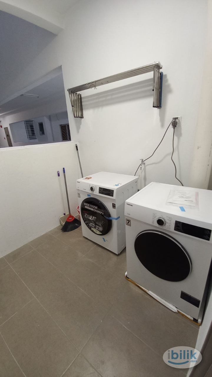 (FEMALE) BALCONY Room 🔥 at Platinum SPLENDOR, Jalan Semarak KL City Fully Furnished  (no LRT no MRT no KTM) - Image 5