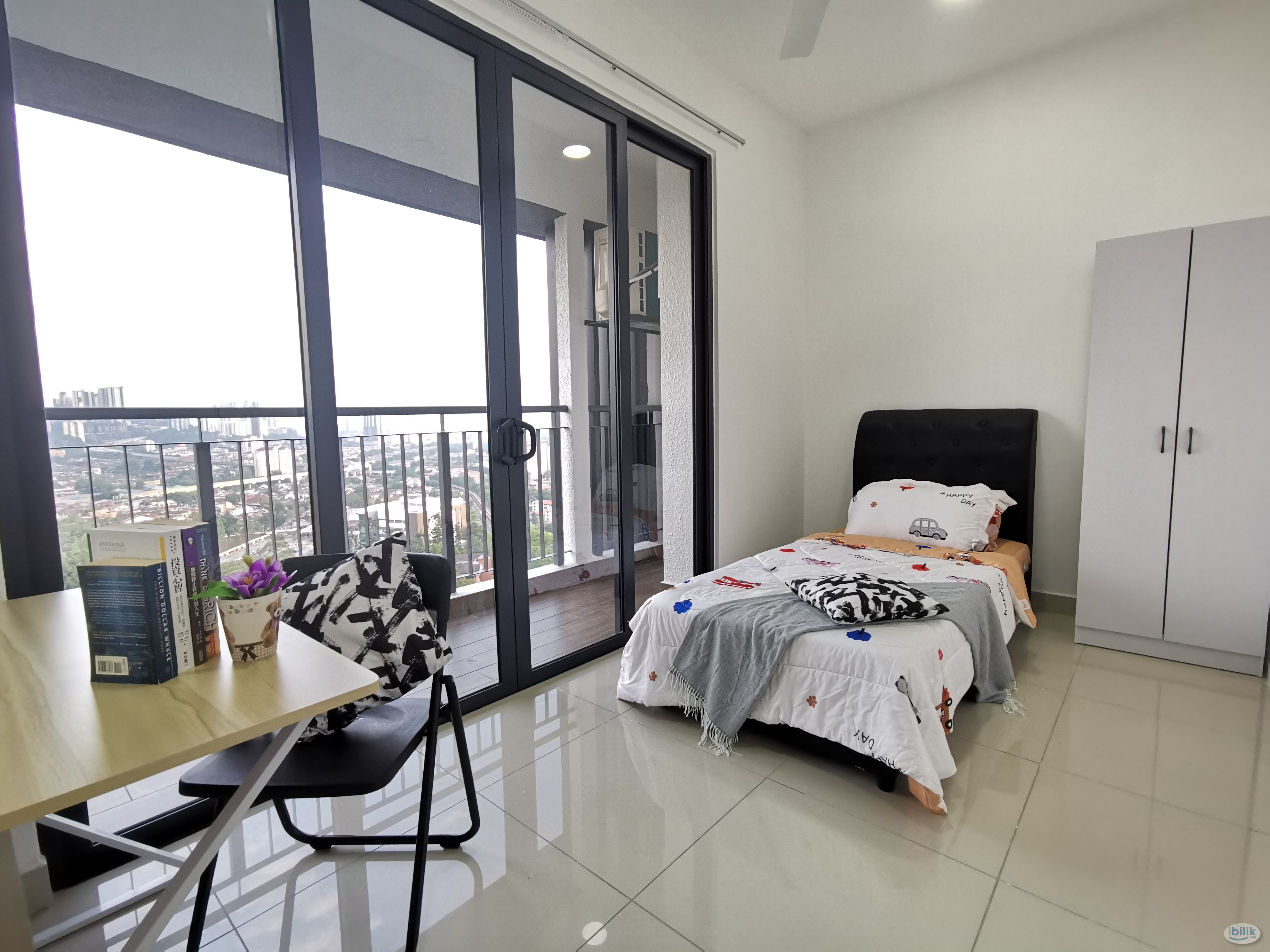 🏠Setapak PV9 Balcony Room with A/C for rent (for female)🏠le Room at Taman Melati, Kuala Lumpur - Image 2