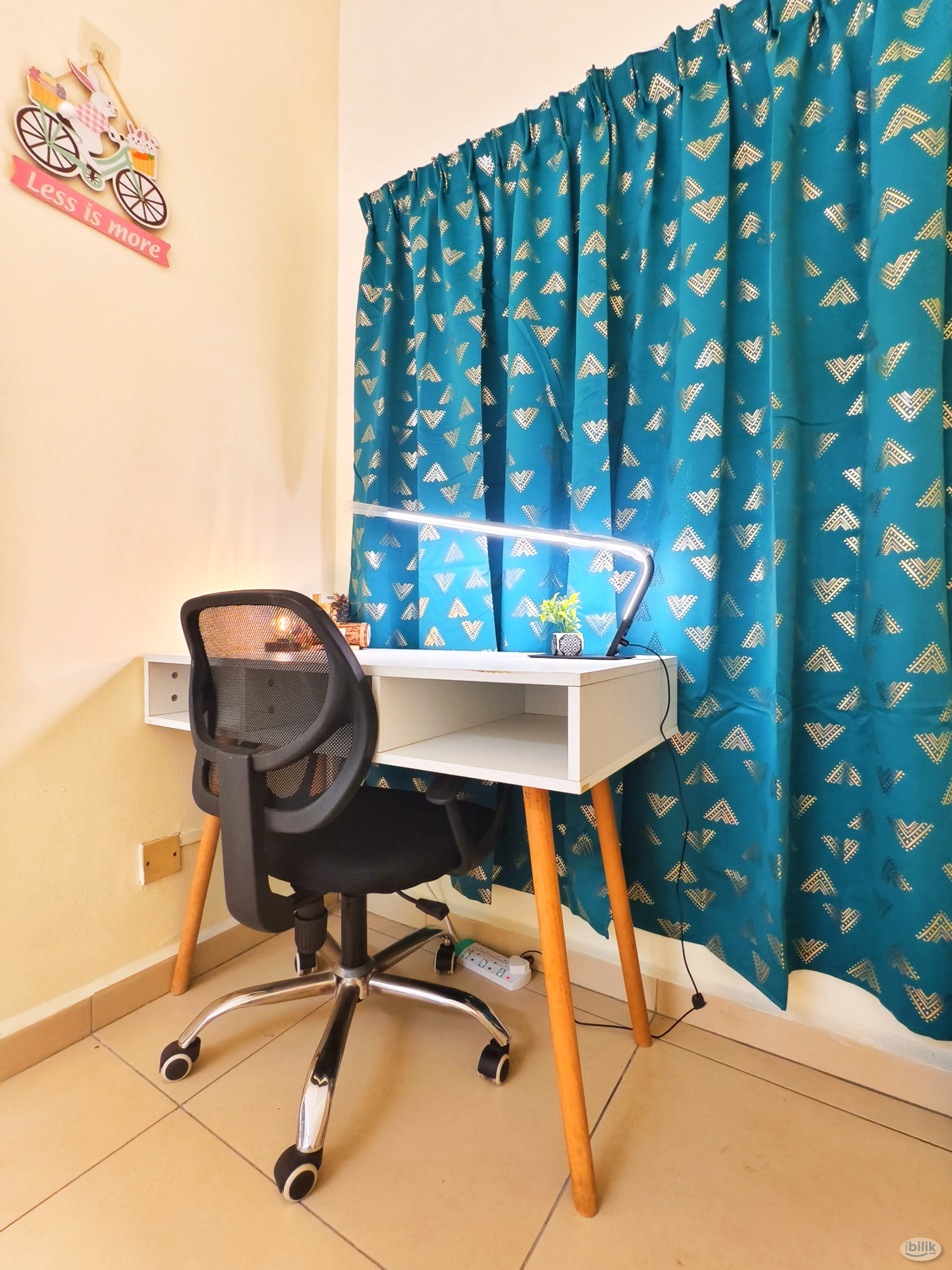 MIDDLE ROOM With ATTACHED BATHROOM TO RENT, Fully Furnished @ VISTA KOMANWEL C, BUKIT JALIL KUALA LUMPUR - Image 3