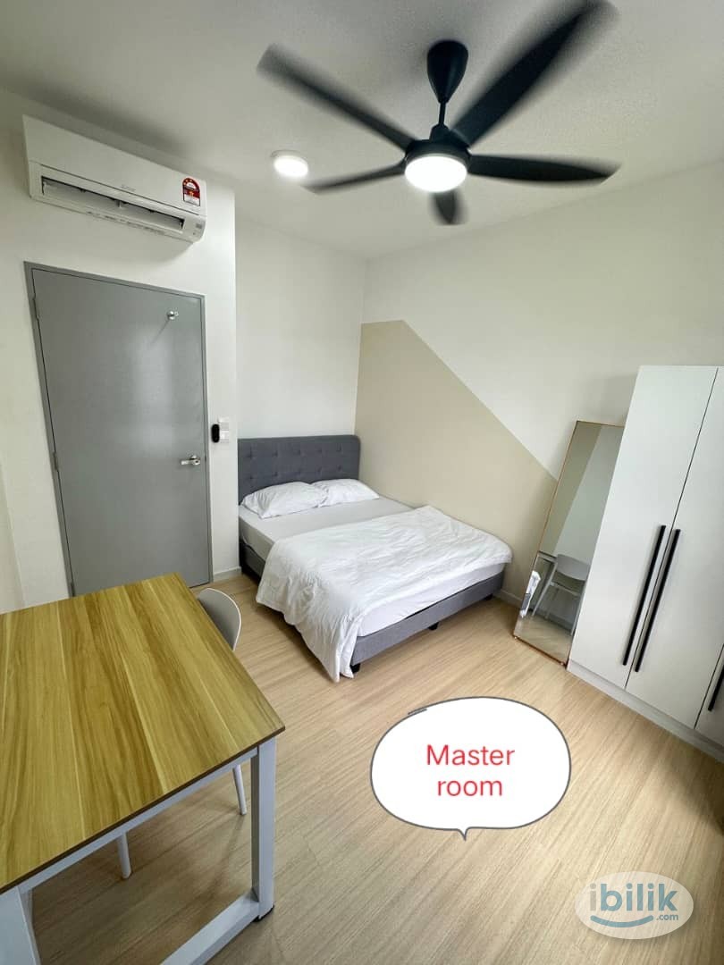 Room Rent SIngle Medium Master Room at M LUNA Residence Kepong Selayang Kiara Bay Taman Wahyu MRT - Image 3