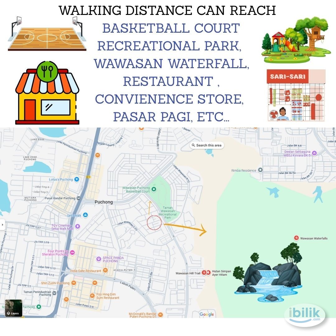 Single Room RM280 at Wawasan 2 Puchong - Image 3